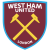 West Ham W badge